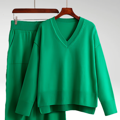 Savrani™ | Ensemble due pezzi Luxe col V