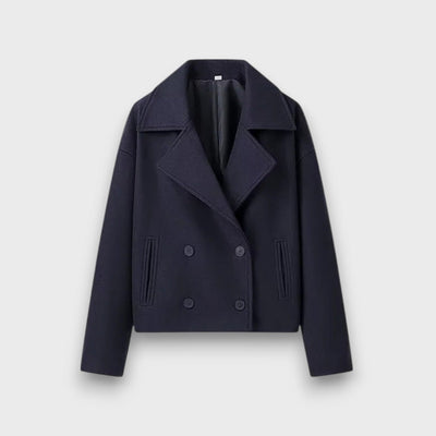 Pinalle – Cappotto corto con colletto a revers