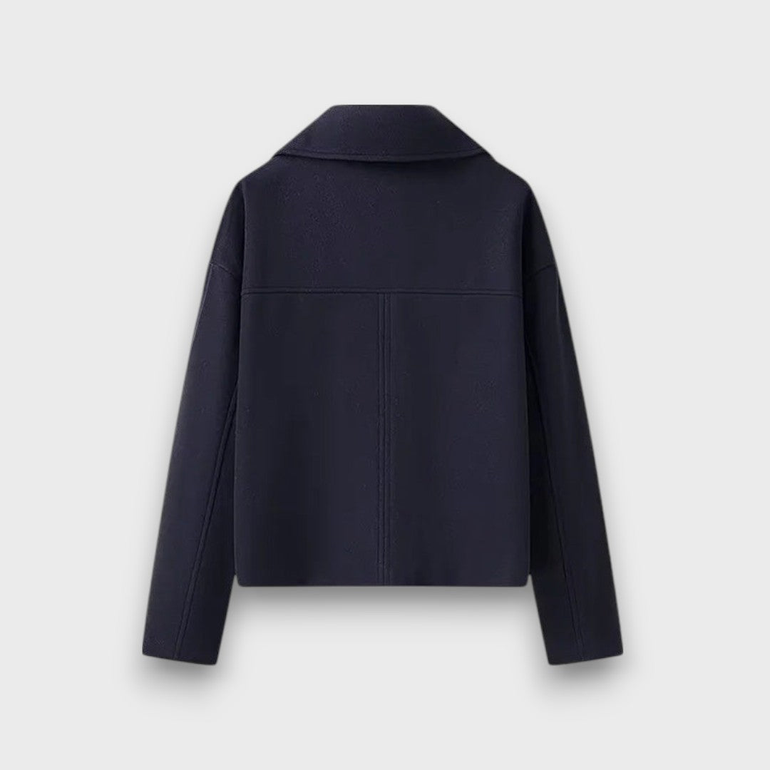 Pinalle – Cappotto corto con colletto a revers
