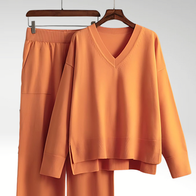 Savrani™ | Ensemble due pezzi Luxe col V
