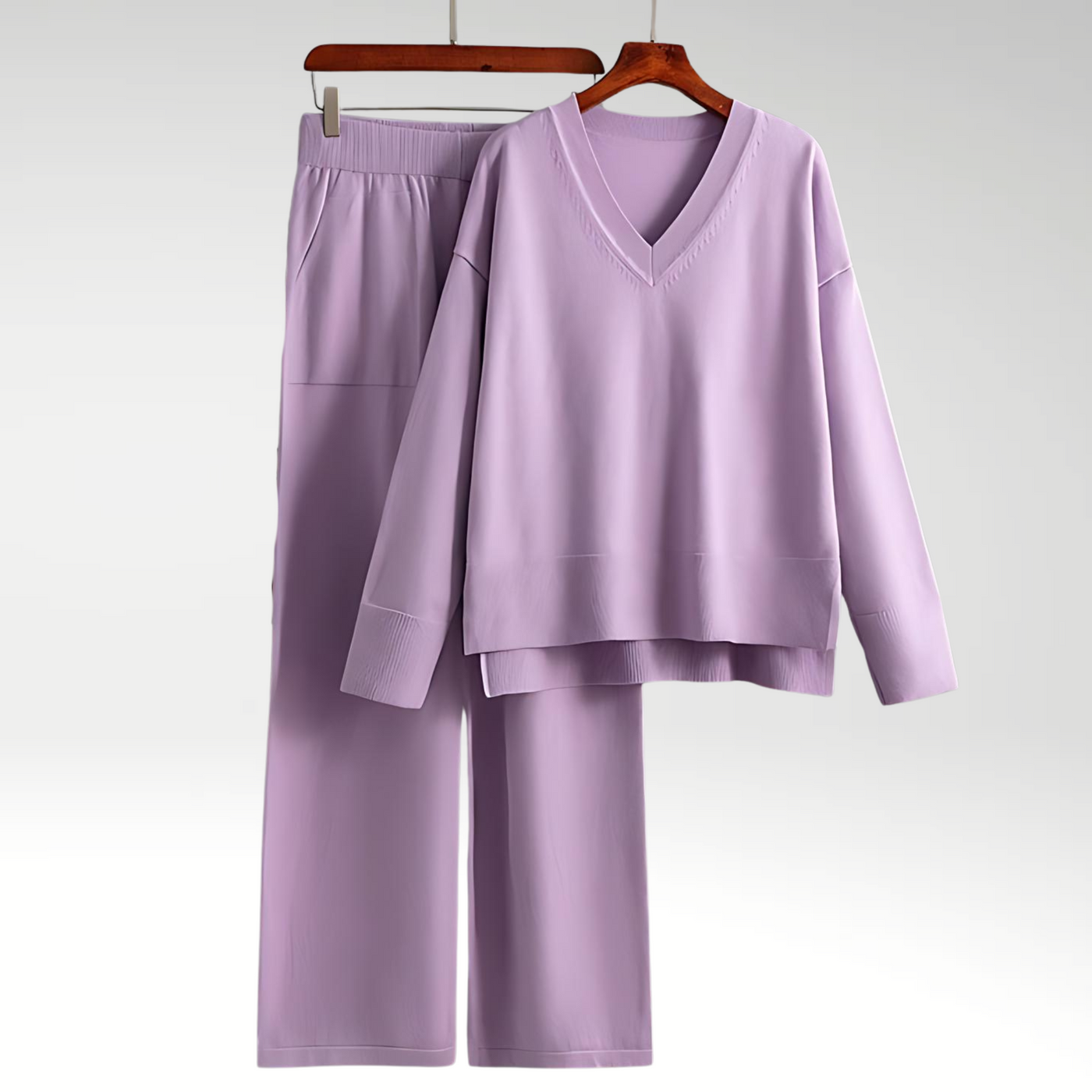 Savrani™ | Set Due Pezzi Luxe con Collo a V