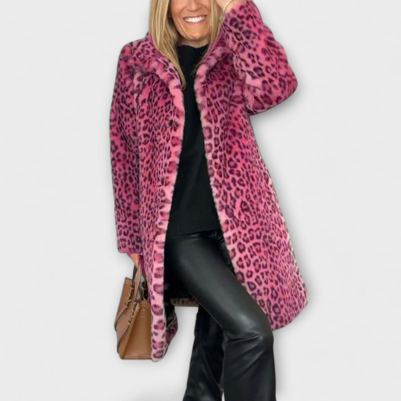 Cappotti a stampa leopardata