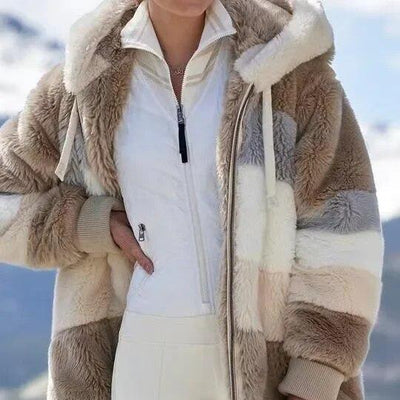 Isabella™ Giacca Invernale da Donna con Cappuccio e Cerniera