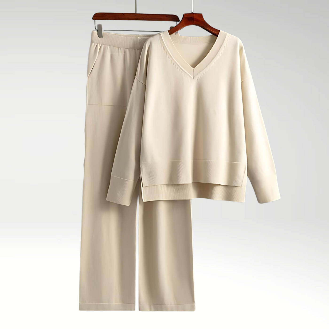 Savrani™ | Set Due Pezzi Luxe con Collo a V