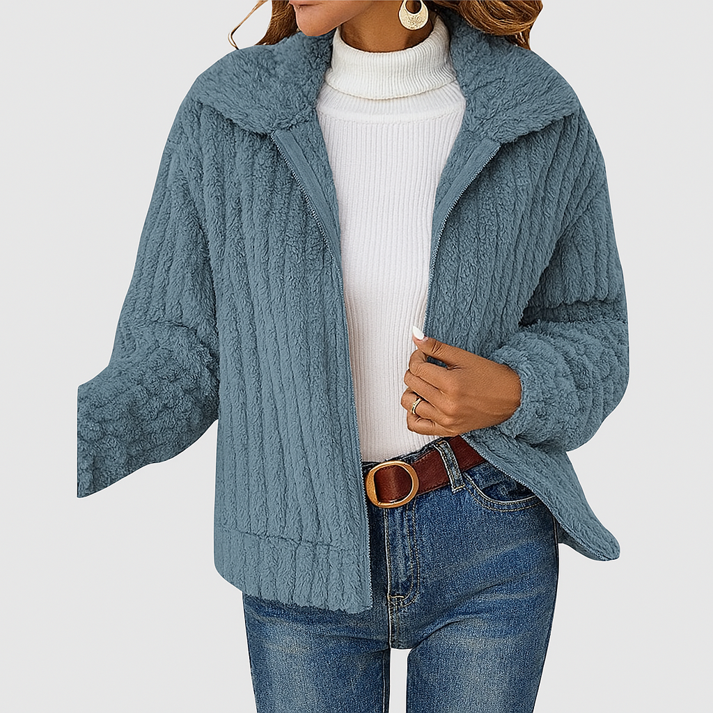 Isabella™ Giacca Comoda in Fleece Invernale