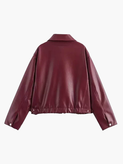 Giacca in pelle Romy