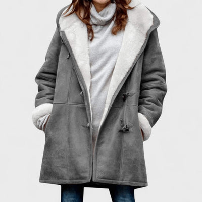 Nenny - Cappotto in pile caldo ed elegante