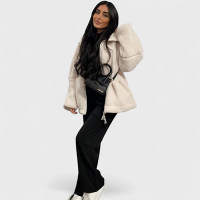 Kaja - Morbido cappotto di peluche