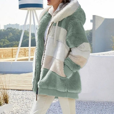Isabella™ Giacca Invernale da Donna con Cappuccio e Cerniera